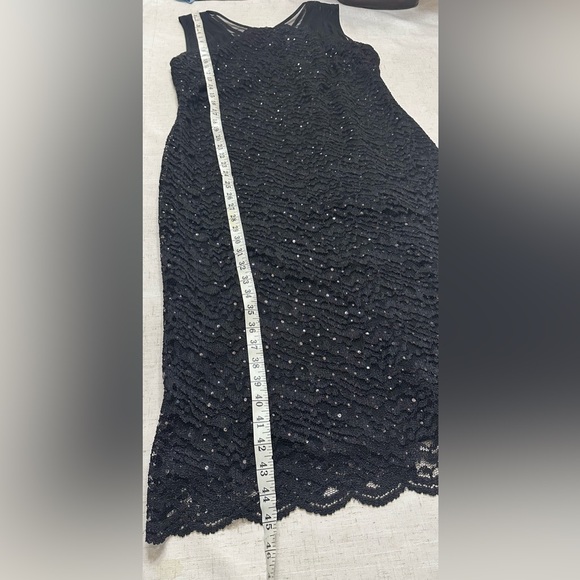 💜R&M Richards Black Women’s Midi Dress - Picture 9 of 13